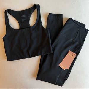 Brand new Girlfriend Collective sports bra and leggings